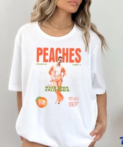 Original Justin Bieber Music Merch Store Peaches shirt