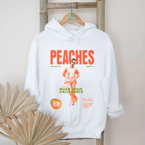 Original Justin Bieber Music Merch Store Peaches shirt