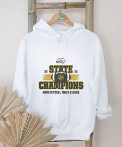 Original Leroy Bears 2023 AHSAA Football 1A State Champions Undefeated Back 2 Back T Shirt