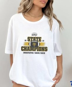 Original Leroy Bears 2023 AHSAA Football 1A State Champions Undefeated Back 2 Back T Shirt