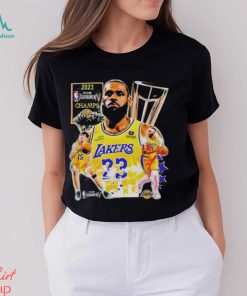 Original Los Angeles Lakers Legends NBA 2023 In Season Tournament Champions T Shirt