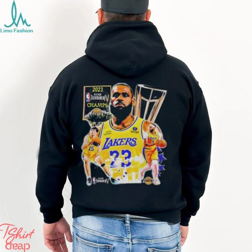 Original Los Angeles Lakers Legends NBA 2023 In Season Tournament Champions T Shirt