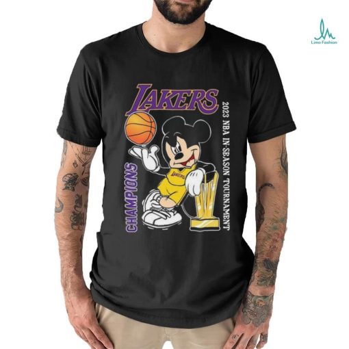 Original Los Angeles Lakers Mickey Mouse 2023 NBA In Season Tournament Champions Shirt