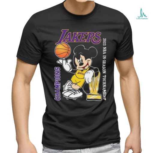 Original Los Angeles Lakers Mickey Mouse 2023 NBA In Season Tournament Champions Shirt