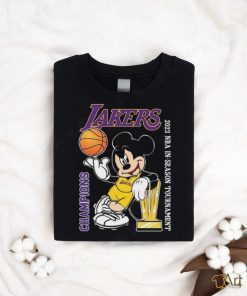 Original Los Angeles Lakers Mickey Mouse 2023 NBA In Season Tournament Champions Shirt
