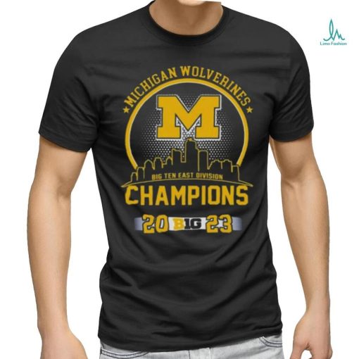 Original Michigan Wolverines Big Ten East Division Champions 2023 Skyline Shirt