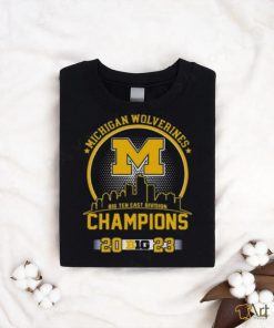 Original Michigan Wolverines Big Ten East Division Champions 2023 Skyline Shirt