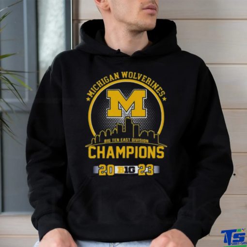 Original Michigan Wolverines Big Ten East Division Champions 2023 Skyline Shirt