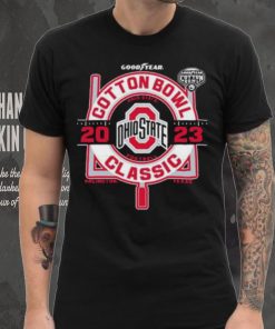 Original Ohio State Buckeyes 2023 Circle Cotton Bowl Bound Shirt
