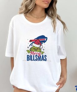 Original Santa Grinch Merry Billsmas Buffalo Football Logo Shirt