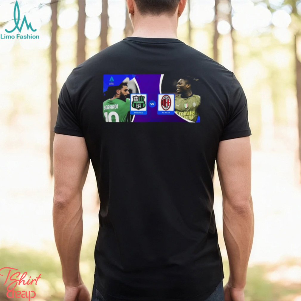 Original Sassuolo VS AC Milan Serie A Dec 31 2023 soccer shirt Original Sassuolo VS AC Milan Serie A Dec 31 2023 soccer shirt