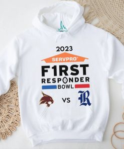 Original texas State Bobcats Vs Texas State Bobcats 2023 Servpro F1rst Responder Bowl Shirt