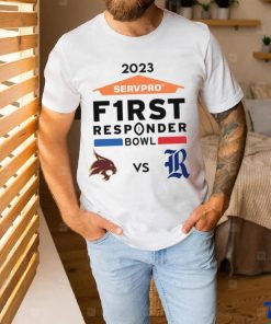 Original texas State Bobcats Vs Texas State Bobcats 2023 Servpro F1rst Responder Bowl Shirt