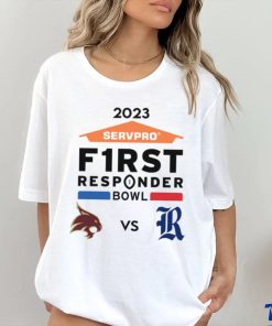 Original texas State Bobcats Vs Texas State Bobcats 2023 Servpro F1rst Responder Bowl Shirt