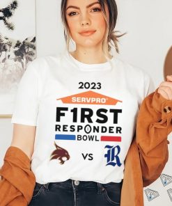 Original texas State Bobcats Vs Texas State Bobcats 2023 Servpro F1rst Responder Bowl Shirt