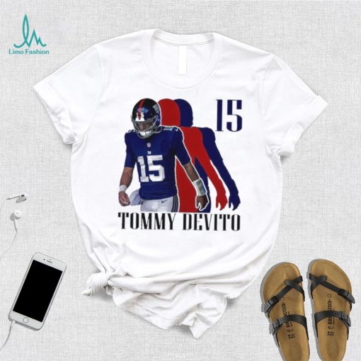 Original tommy Devito No. 15 New York Giants Silhouette Shirt