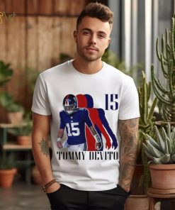 Original tommy Devito No. 15 New York Giants Silhouette Shirt
