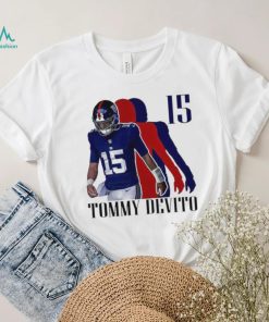 Original tommy Devito No. 15 New York Giants Silhouette Shirt