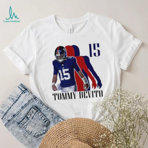 Original tommy Devito No. 15 New York Giants Silhouette Shirt