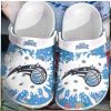 Personalized Number Love Basketball Blue Crocs