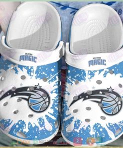 Orlando Magic White Nba Crocs Clog Shoes