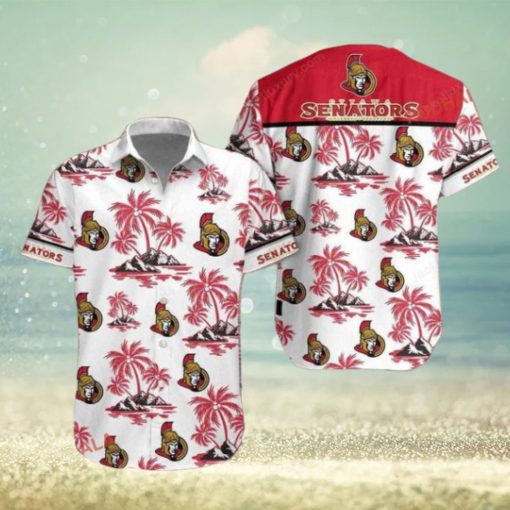 Ottawa Senators Hawaiian Shirt, Perfect for NHL Fans