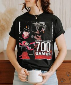 Ottawa Senators Player Vladimir Tarasenko 700 Games in NHL Shirt