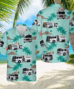 Ouachita Parish Fire Department Hawaiian Shirt Summner Vacation Shirt