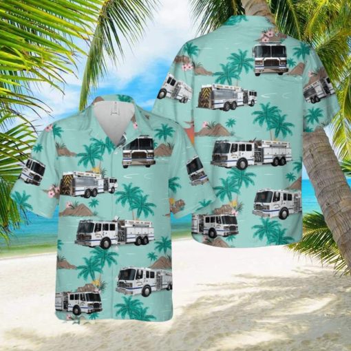 Ouachita Parish Fire Department Hawaiian Shirt Summner Vacation Shirt