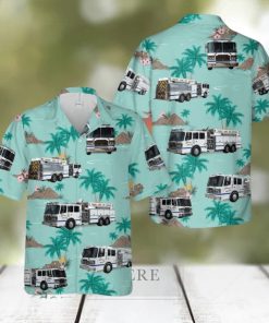 Ouachita Parish Fire Department Hawaiian Shirt Summner Vacation Shirt