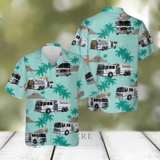 Ouachita Parish Fire Department Hawaiian Shirt Summner Vacation Shirt