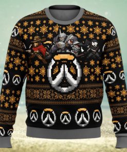 Overwatch Symbol Ugly Christmas Sweater