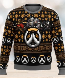 Overwatch Symbol Ugly Christmas Sweater