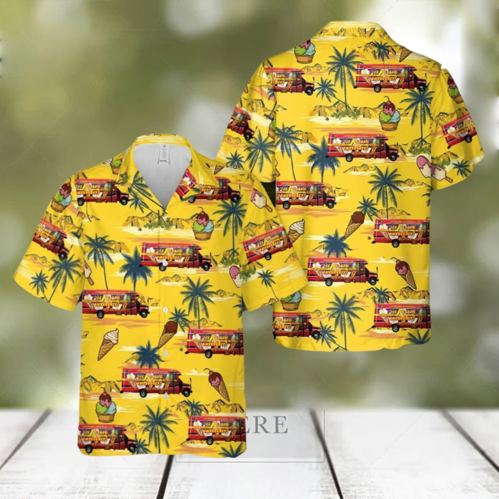 Oxford, Connecticut, Ice Cream Emergency 3D Hawaiian Shirt Beach Lover Gift Oxford, Connecticut, Ice Cream Emergency 3D Hawaiian Shirt Beach Lover Gift