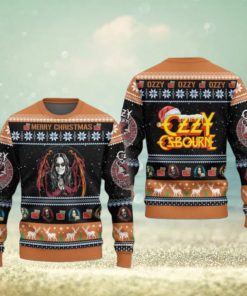 Ozzy Ozbourne Merry Christmas Ugly Sweater