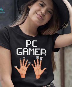 PC Gamer Hands Funny Gaming Lovers T Shirt