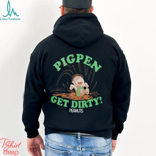 PEANUTS Pigpen Get Dirty Boys Long Sleeve Tee shirt