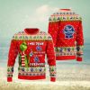 Santa Floss Like A Boss Ugly Christmas 3D Sweater