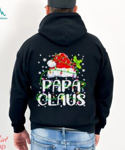 Papa Claus Christmas Lights shirt