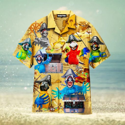 Parrot Pirate Just A Chasing Pirates The Booty Life Hawaiian Shirt