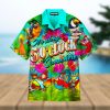 Mickey and Friends Hawaiian Shirt Mickey Mouse Beach Vacation Short Sleeve Shirt