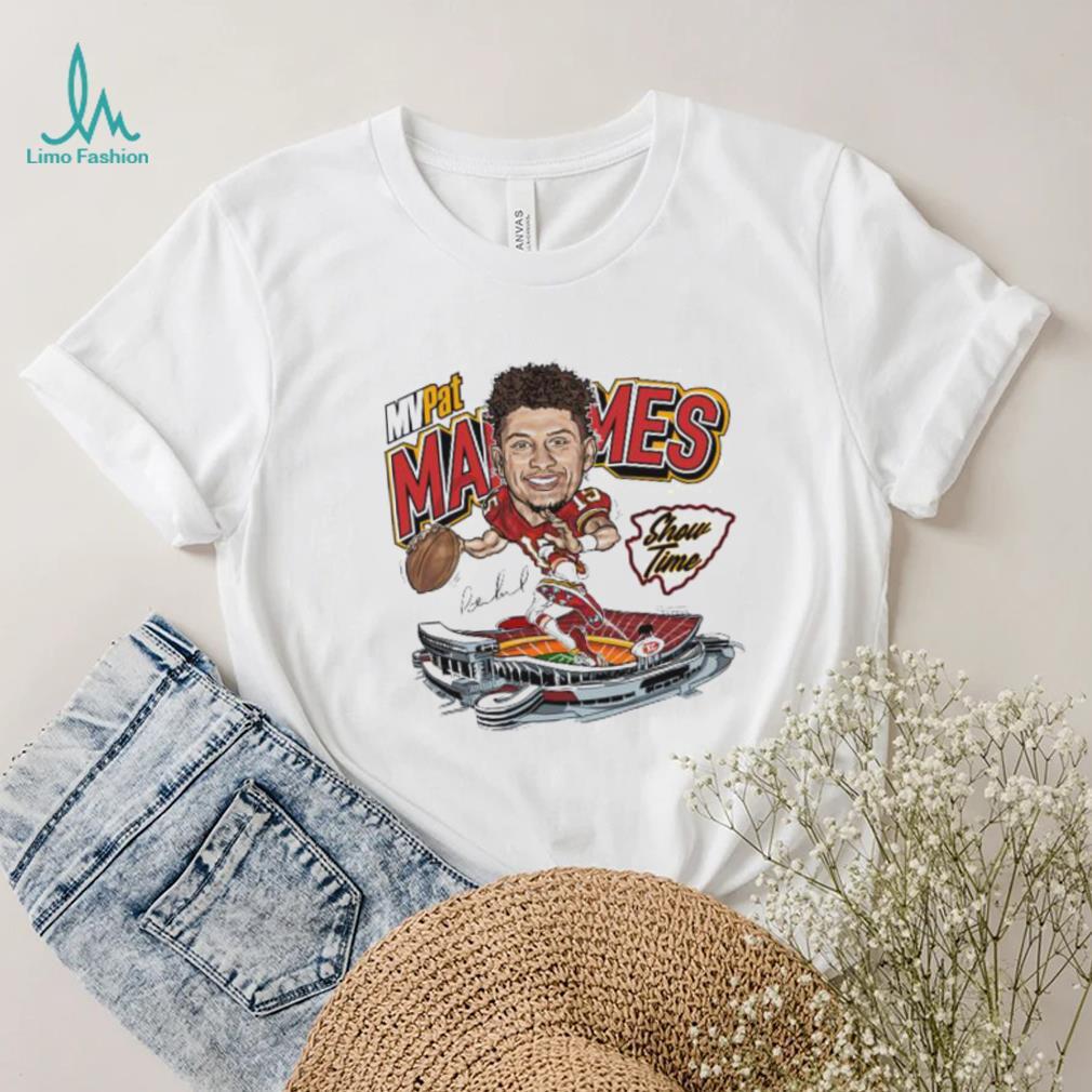 Patrick Mahomes MVPat Show Time Signature Kansas City T shirt Patrick Mahomes MVPat Show Time Signature Kansas City T shirt