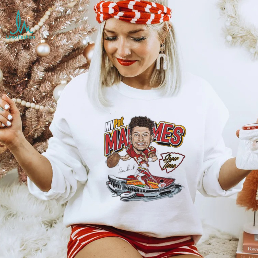 Patrick Mahomes MVPat Show Time Signature Kansas City T shirt Patrick Mahomes MVPat Show Time Signature Kansas City T shirt