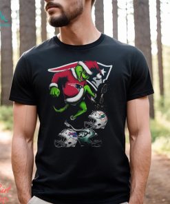 Patriots Merch The Grinch New England Patriots Stomp On NFL Teams Christmas Shirt