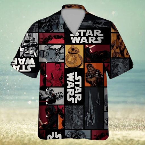 Pattern Stra Wars 3D Print Hawaiian Shirt