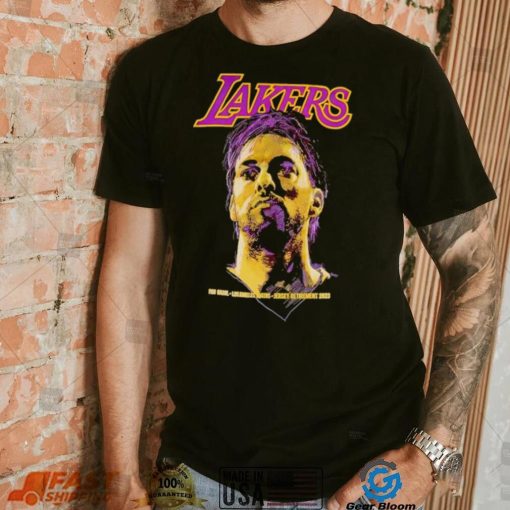Pau Gasol NBA Los Angeles Lakers portrait shirt