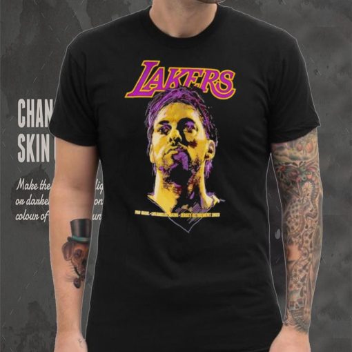 Pau Gasol NBA Los Angeles Lakers portrait shirt