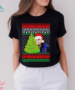 Paul Wesley ugly Christmas shirt