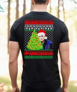 Paul Wesley ugly Christmas shirt
