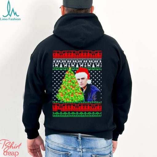 Paul Wesley ugly Christmas shirt